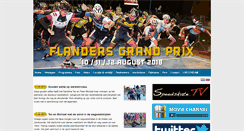 Desktop Screenshot of flandersgrandprix.be